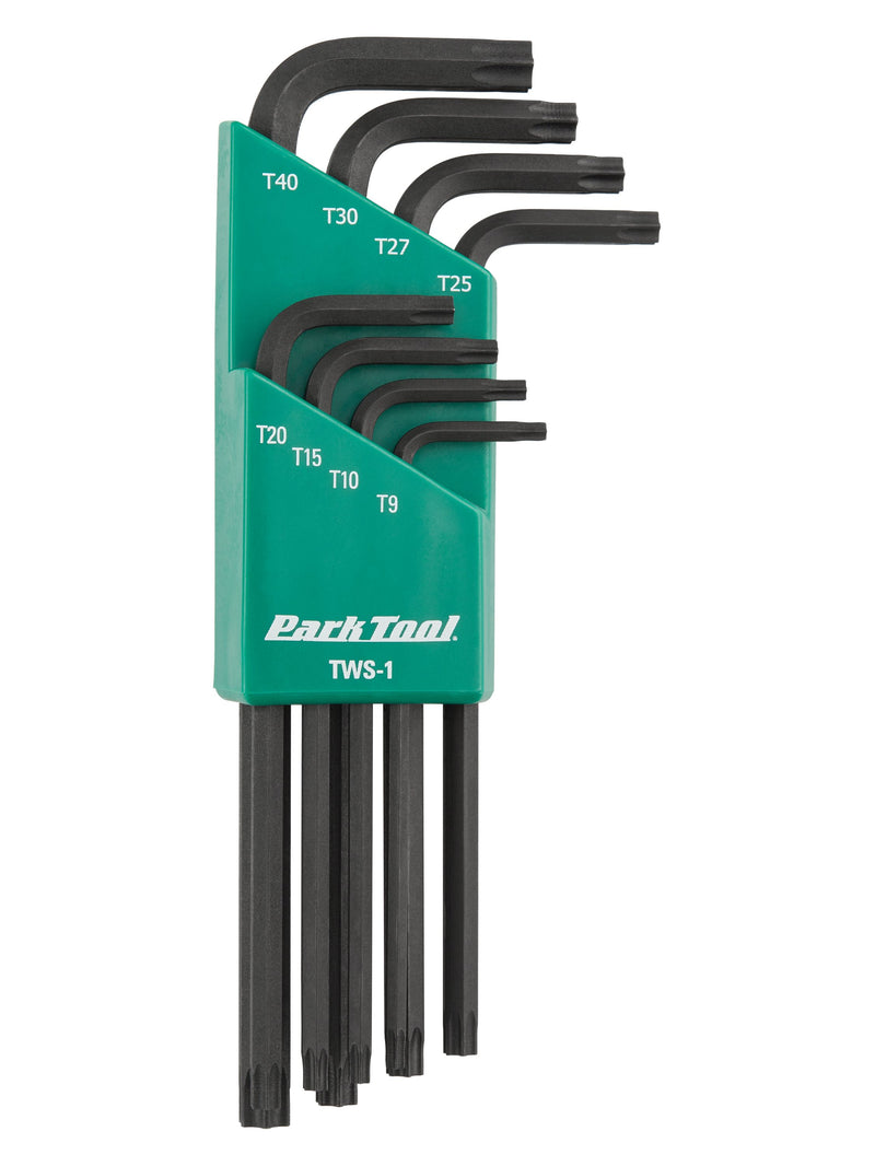 Load image into Gallery viewer, Park Tool TWS-1 L-Shaped Torx Compatible Wrench Set with Holder