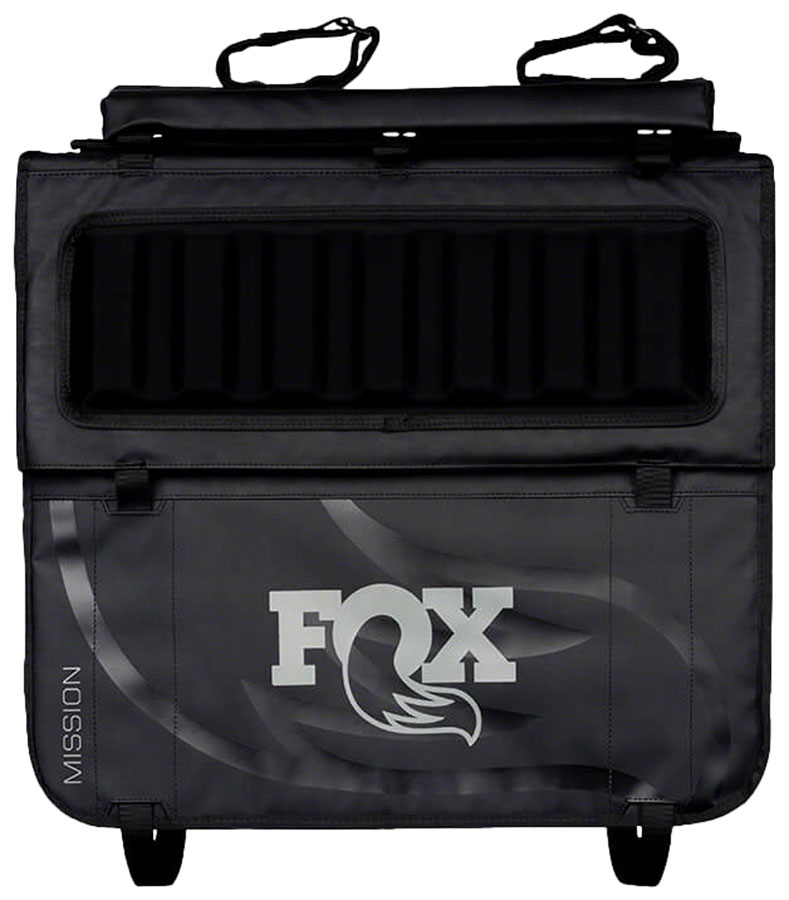 Load image into Gallery viewer, Fox Mission Tailgate Pad - Black 2 Bike