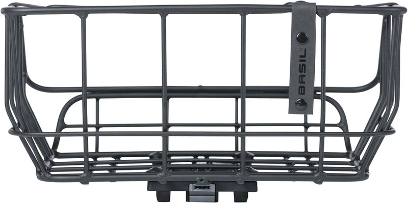 Load image into Gallery viewer, Basil Portland MIK Rear Basket - 25L Matte Black
