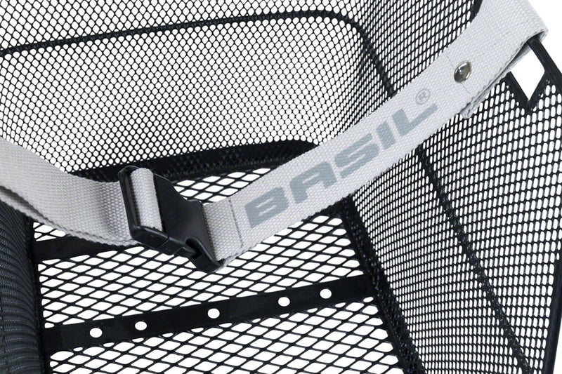 Load image into Gallery viewer, Basil Class Rear Basket - Black
