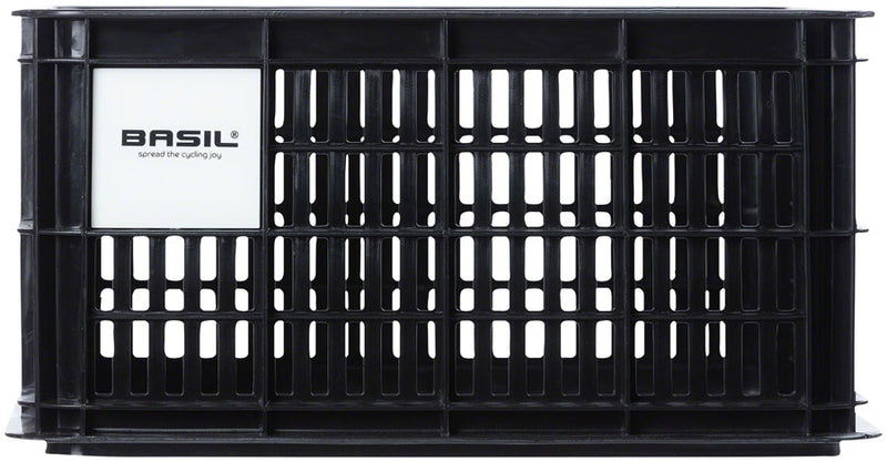 Load image into Gallery viewer, Basil Bicycle Crate S 17.5L Recycled Synthetic Black