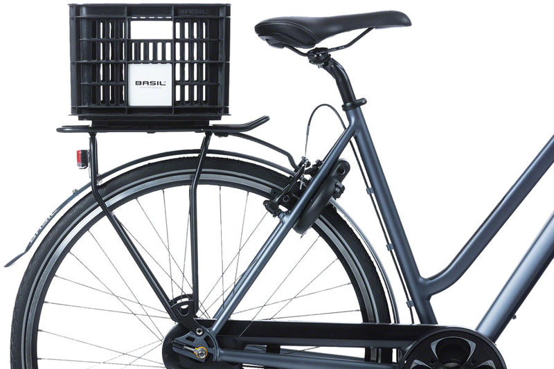 Load image into Gallery viewer, Basil Bicycle Crate S 17.5L Recycled Synthetic Black