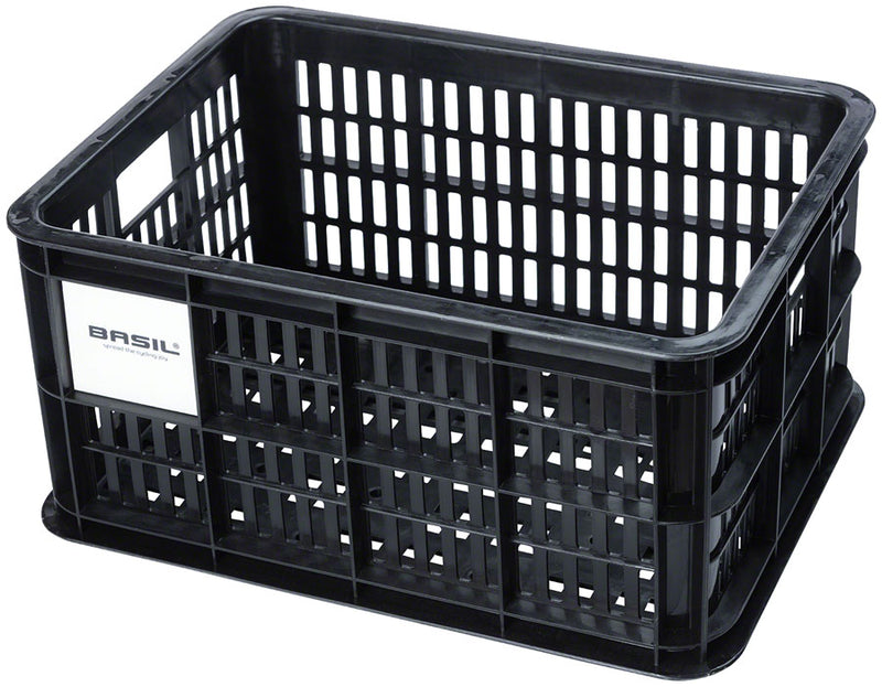 Load image into Gallery viewer, Basil Bicycle Crate S 17.5L Recycled Synthetic Black