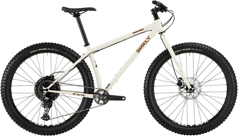 Load image into Gallery viewer, Surly Karate Monkey Bike - 27.5" Steel Snow Mold White Small