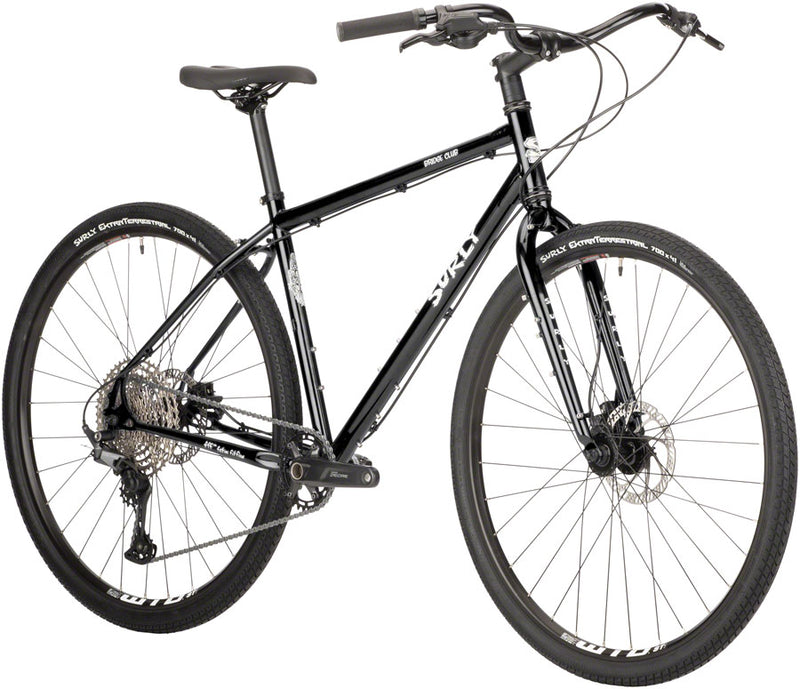 Load image into Gallery viewer, Surly Bridge Club 700c Bike - 700c Steel Black Large