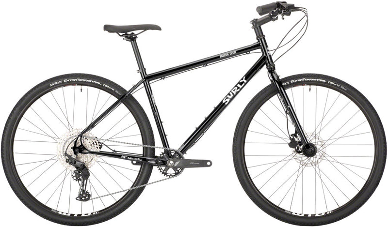 Load image into Gallery viewer, Surly Bridge Club 700c Bike - 700c Steel Black Large