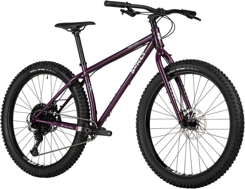 Load image into Gallery viewer, Surly Karate Monkey Bike - 27.5" Steel Organic Eggplant Large