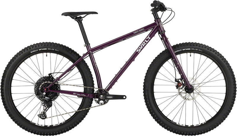 Load image into Gallery viewer, Surly Karate Monkey Bike - 27.5" Steel Organic Eggplant Large
