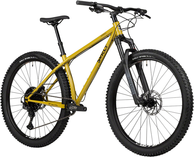 Load image into Gallery viewer, Surly Krampus Front Suspension Bike - 29" Steel Nose Drip Curry Medium