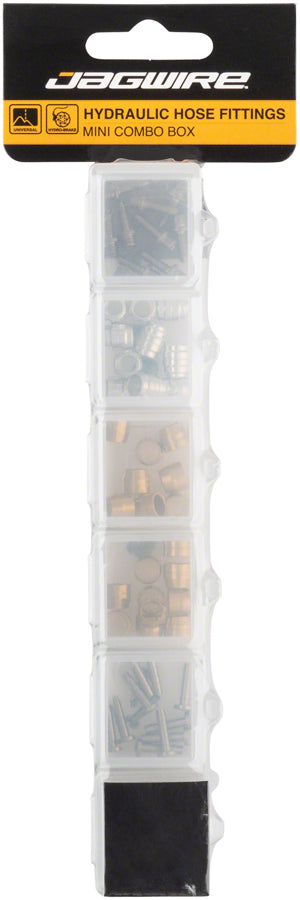 Load image into Gallery viewer, Jagwire Hydraulic Hose Fittings Mini Combo Box for SRAM and Shimano Brakes