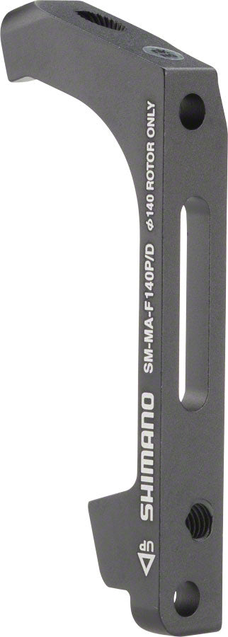 Load image into Gallery viewer, Shimano F140P/D Disc Brake Adaptor 140mm Rotor 74mm Caliper Flat- Mount Fork