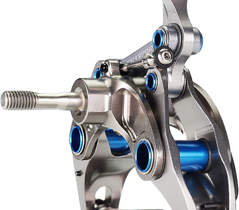 Load image into Gallery viewer, Cane Creek eeBrake Magnum Limited Edition Road Caliper Brake Set - Regular Mount Gunmetal Gray/Blue