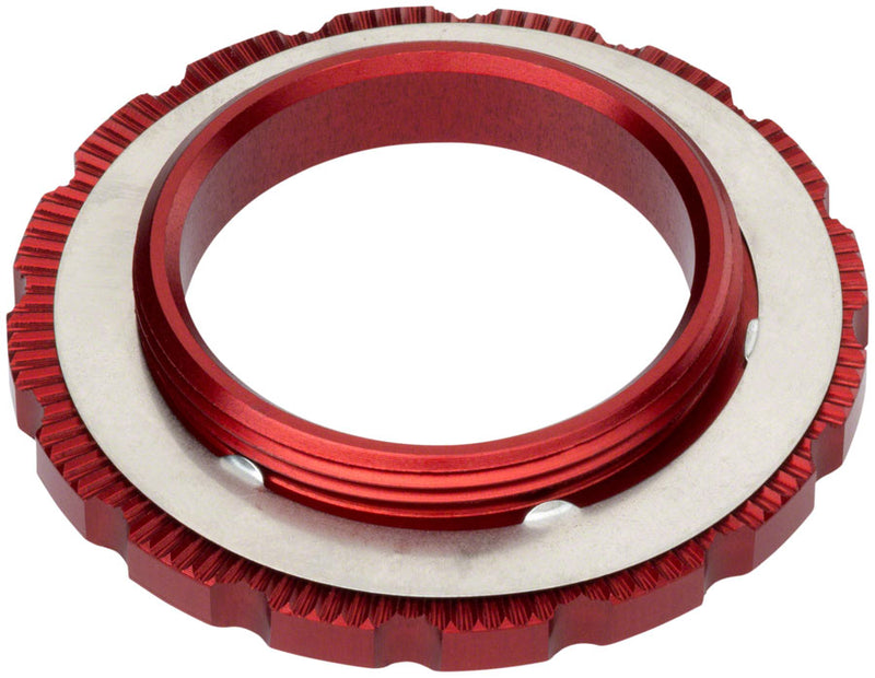 Load image into Gallery viewer, Wolf Tooth CenterLock Rotor Lockring - External Splined Red