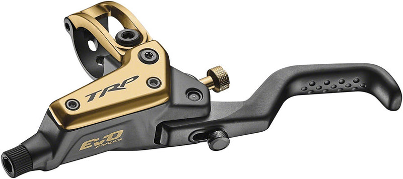 Load image into Gallery viewer, TRP EVO Pro HD-M9040 Disc Brake Lever - Left/Front Rear 1900mm Hose Post Mount 4-Piston Gold