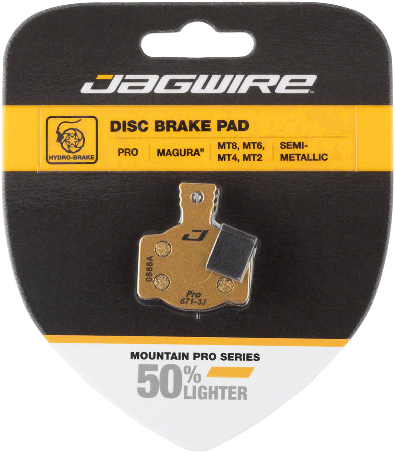 Load image into Gallery viewer, Jagwire Mountain Pro Alloy Backed Semi-Metallic Disc Brake Pad Magura MT8 MT6 MT4 MT2