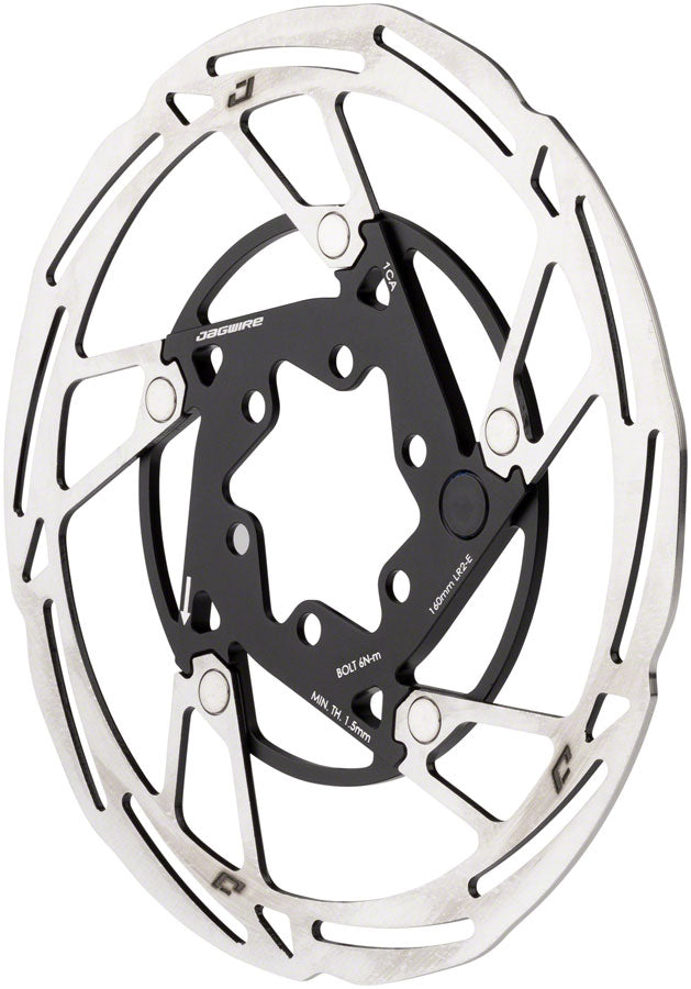 Load image into Gallery viewer, Jagwire Pro LR2-E Ebike Disc Brake Rotor Magnet - 160mm 6-Bolt Silver/BLK