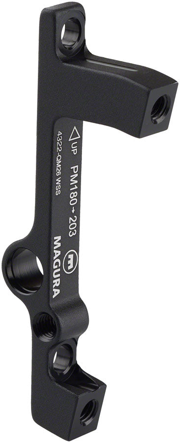 Load image into Gallery viewer, Magura QM 26 ABS Wheel Speed Sensor Disc Brake Adaptor - 180mm Mount to 203mm Rotor Post Mount