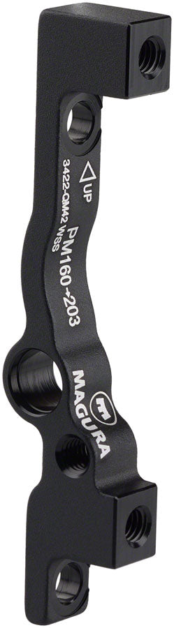 Load image into Gallery viewer, Magura QM 42 ABS Wheel Speed Sensor Disc Brake Adaptor - 160mm Mount to 203mm Rotor Post Mount