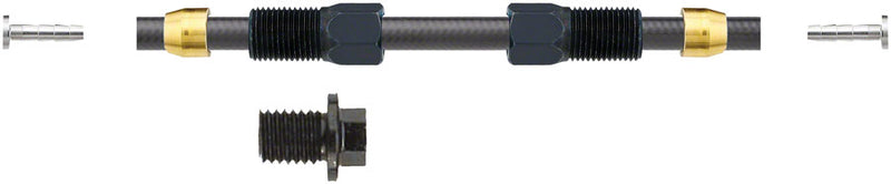 Load image into Gallery viewer, Jagwire Sport Mineral Oil Hydraulic Hose Kit Shimano Dura Ace Ultegra 105 GRX 2000mm BLK