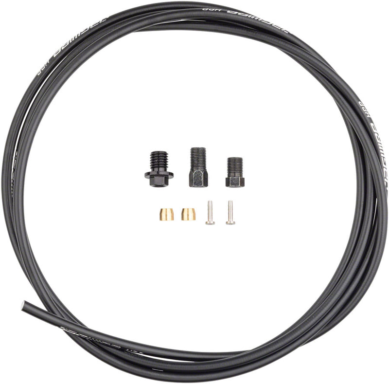 Load image into Gallery viewer, Jagwire Sport Mineral Oil Hydraulic Hose Kit Shimano Dura Ace Ultegra 105 GRX 2000mm BLK
