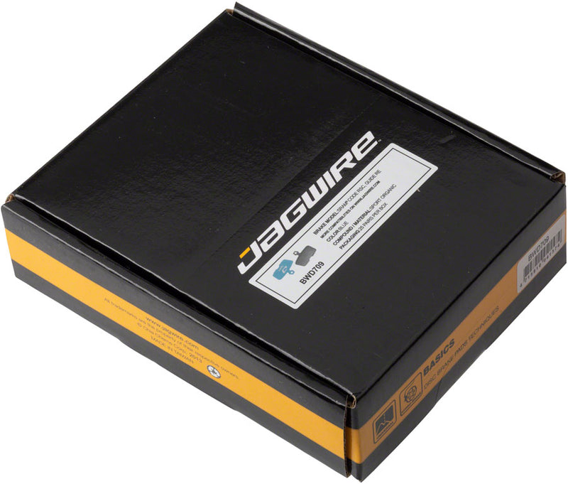 Load image into Gallery viewer, Jagwire Sport Organic Disc Brake Pads for SRAM Code Box of 25 Pairs