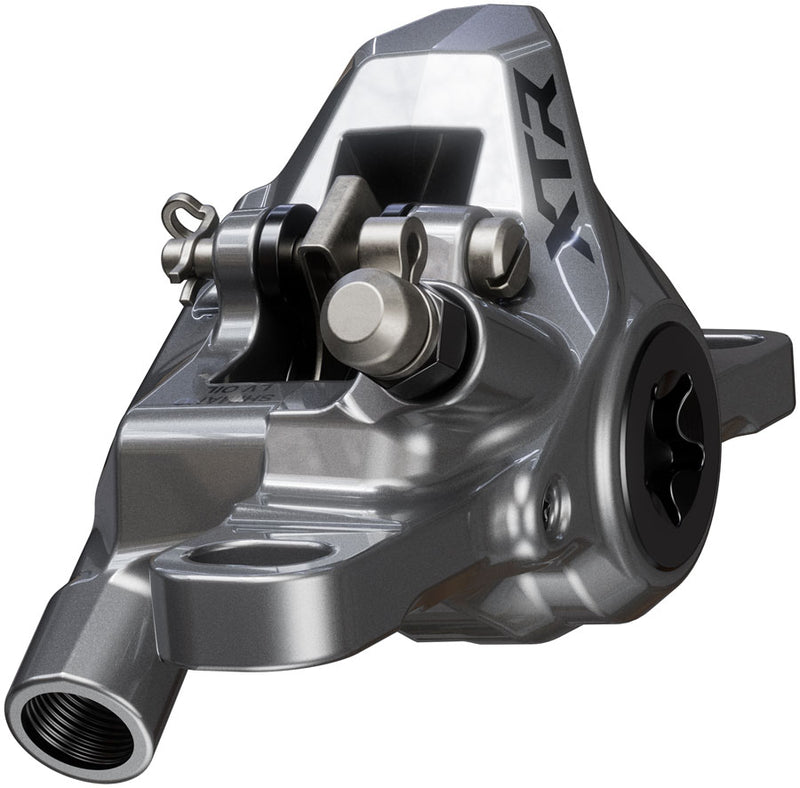 Load image into Gallery viewer, Shimano XTR M9200 XC Disc Brake Lever - Right/Rear Post Mount 2-Piston Caliper SM-BH90-SS Hose Metal Pads Gray