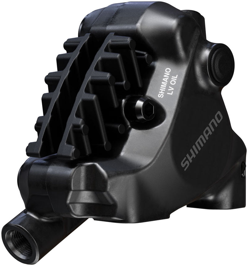 Load image into Gallery viewer, Shimano BR-MT805 XC Disc Brake Caliper - Rear Flat Mount 2-Piston Includes K04S Metal Pads
