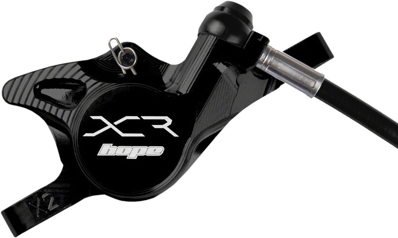 Load image into Gallery viewer, Hope XCR Pro X2 Disc Brake and Lever Set - Rear Hydraulic Post Mount Black