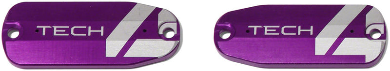 Load image into Gallery viewer, Hope Tech 4 Brake Lever Reservoir Lid - Purple Pair