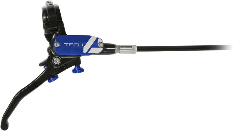 Load image into Gallery viewer, Hope Tech 4 E4 Disc Brake and Lever Set - Rear Hydraulic Post Mount Blue