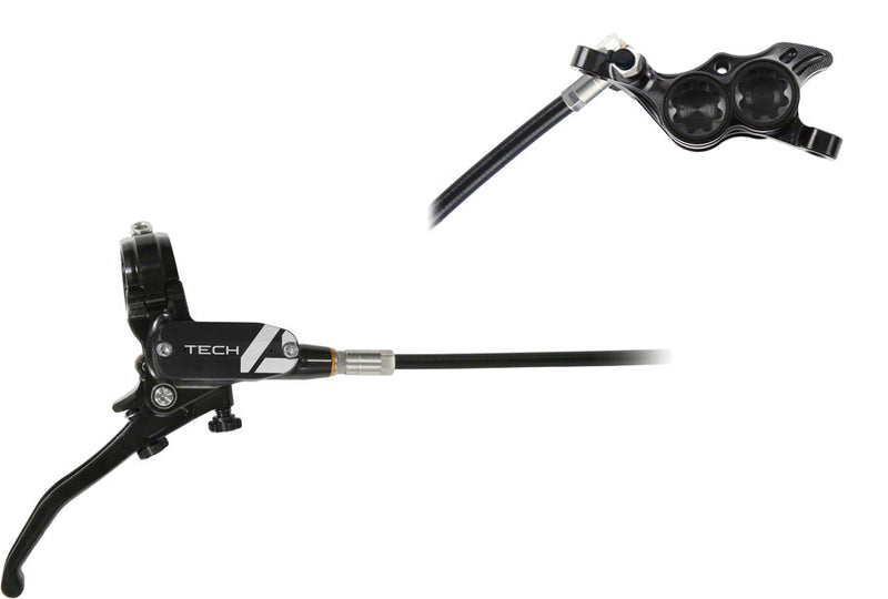 Load image into Gallery viewer, Hope Tech 4 E4 Disc Brake and Lever Set - Rear Hydraulic Post Mount Black
