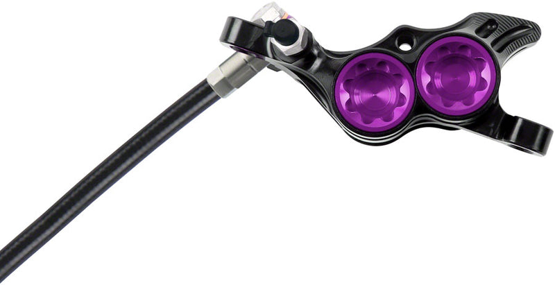 Load image into Gallery viewer, Hope Tech 4 E4 Disc Brake and Lever Set - Front Hydraulic Post Mount Purple