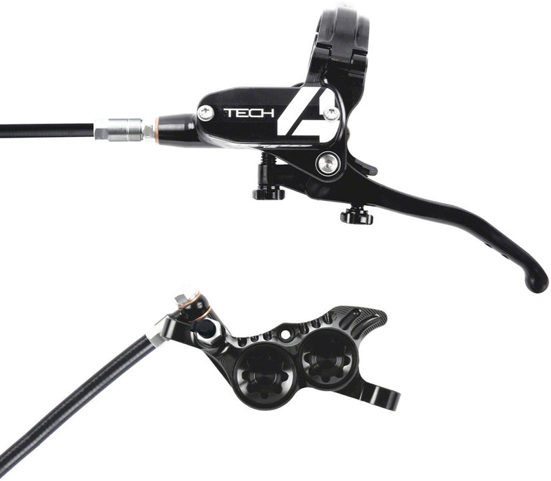 Load image into Gallery viewer, Hope Tech 4 V4 Disc Brake and Lever Set - Rear Hydraulic Post Mount Black