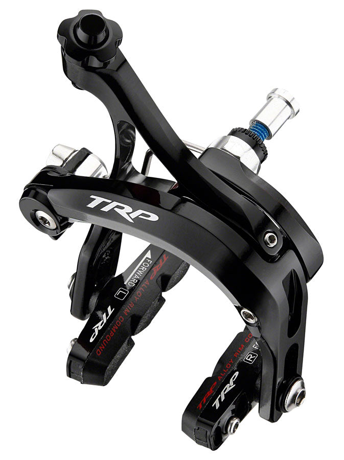 Load image into Gallery viewer, TRP R879 Dual Pivot Road Caliper Brake Set Black