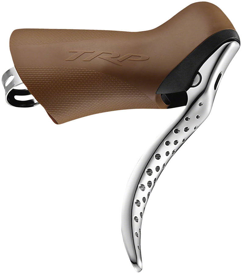 Load image into Gallery viewer, TRP Hylex RS Disc Brake Lever - Right Hand Lever Hydraulic Flat Mount Gum/Silver
