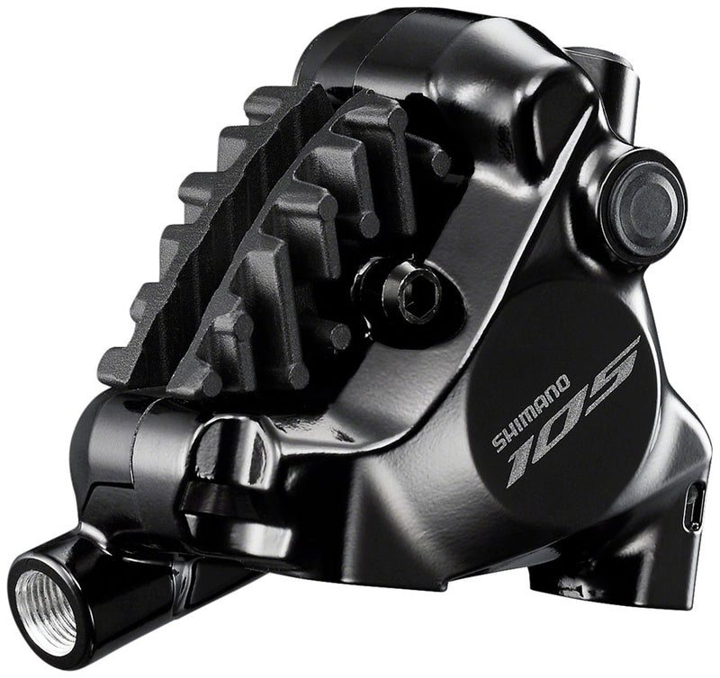 Load image into Gallery viewer, Shimano 105 BR-R7170 Road Hydraulic Disc Brake Caliper - Rear Front Front use requires adapter-Sold separately Flat Mount Resin Pad