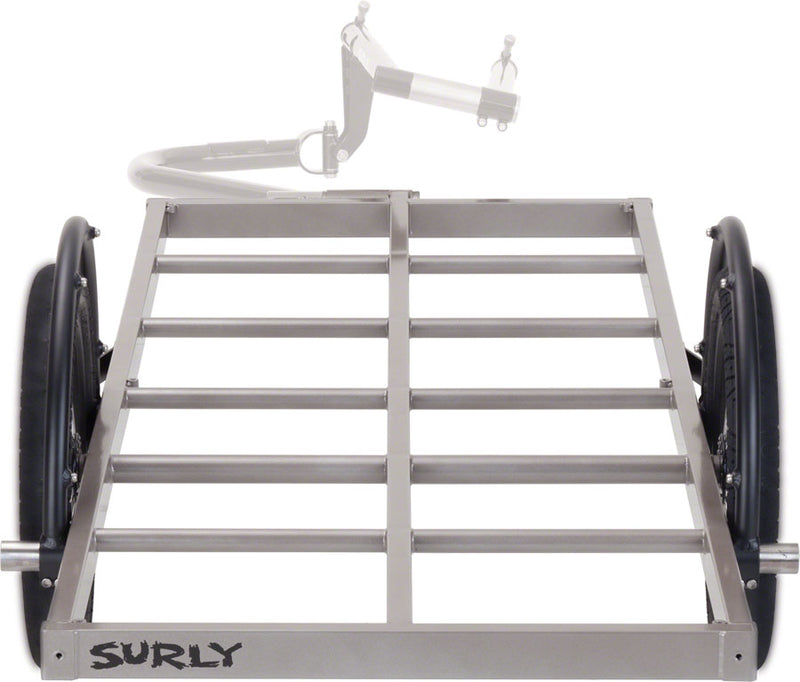 Load image into Gallery viewer, Surly Bill Trailer: Long Bed 16" Wheels Gray