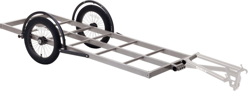 Load image into Gallery viewer, Surly Bill Trailer: Long Bed 16" Wheels Gray