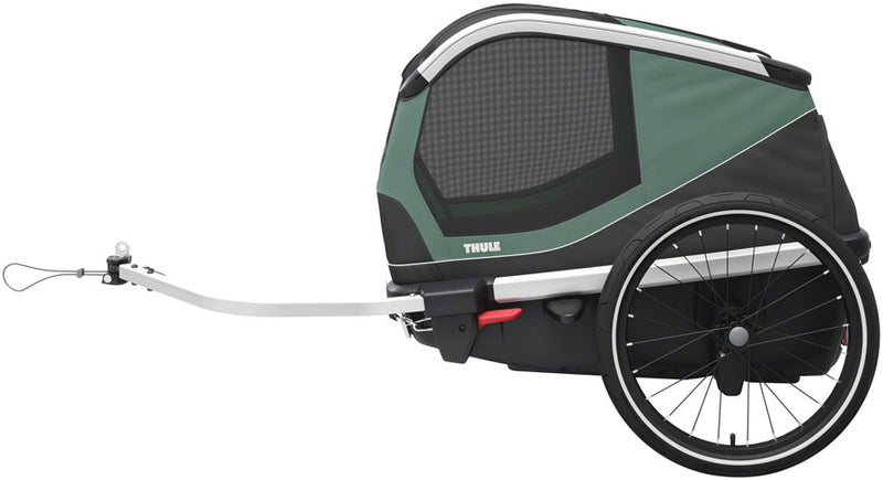 Load image into Gallery viewer, Thule Bexey Dog Bike Trailer- Hazy Green Medium