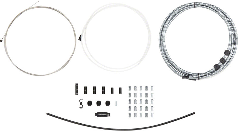 Load image into Gallery viewer, Jagwire 1x Elite Link Shift Cable Kit SRAM/Shimano Polished Ultra-Slick Cable Ltd. Gray