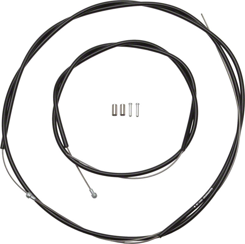Load image into Gallery viewer, Shimano Road PTFE Brake Cable and Housing Set Black