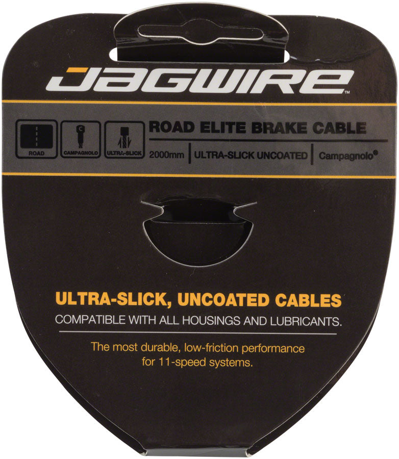 Load image into Gallery viewer, Jagwire Elite Ultra-Slick Brake Cable 1.5x2000mm Polished Slick Stainless Campagnolo
