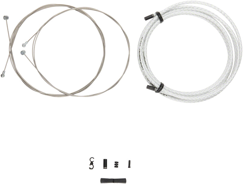 Load image into Gallery viewer, Jagwire Universal Sport Brake Cable Kit Braided White