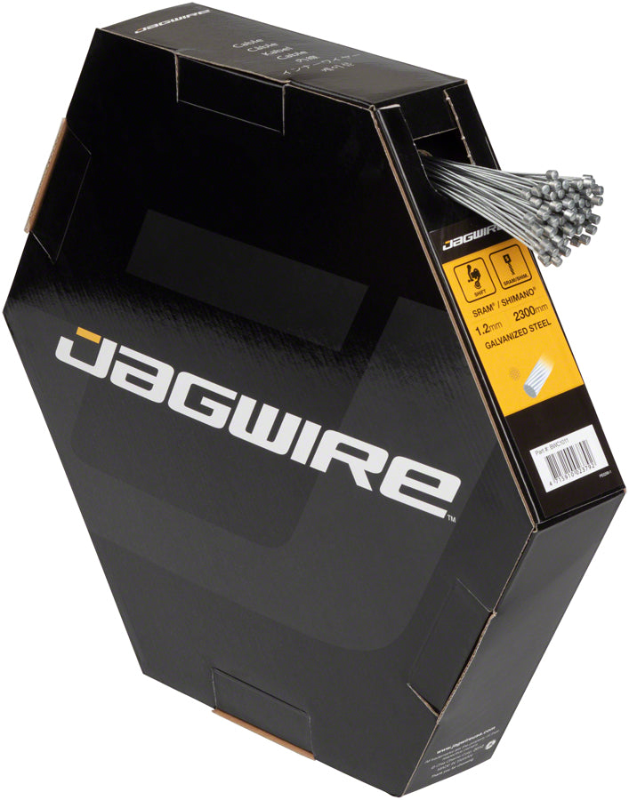 Load image into Gallery viewer, Jagwire Basics Shift Cable - 1.2 x 2300mm Galvanized Steel For SRAM/Shimano Box of 100