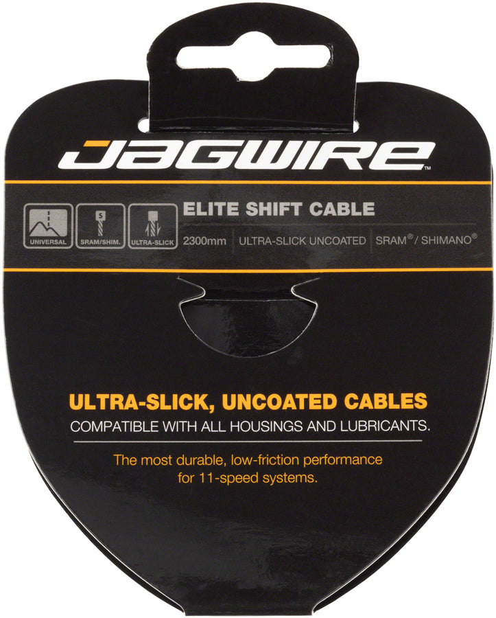 Load image into Gallery viewer, Jagwire Elite Ultra-Slick Shift Cable - 1.1 x 2300mm Polished Stainless Steel For SRAM/Shimano