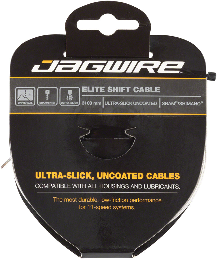 Load image into Gallery viewer, Jagwire Elite Ultra-Slick Shift Cable - 1.1 x 3100mm Polished Stainless Steel For SRAM/Shimano