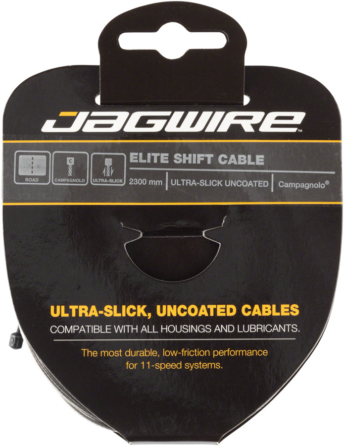 Load image into Gallery viewer, Jagwire Elite Ultra-Slick Shift Cable - 1.1 x 2300mm Polished Stainless Steel For Campagnolo