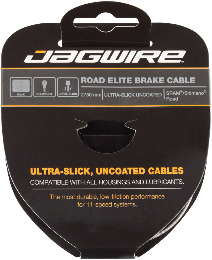 Load image into Gallery viewer, Jagwire Elite Ultra-Slick Stainless Brake Cable 1.5x2750mm SRAM/Shimano Road