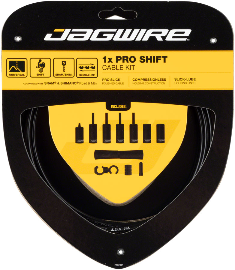 Load image into Gallery viewer, Jagwire 1x Pro Shift Kit Road/Mountain SRAM/Shimano Black