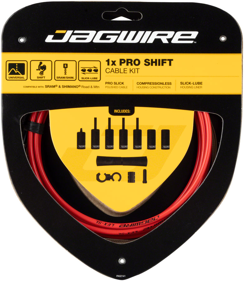 Load image into Gallery viewer, Jagwire 1x Pro Shift Kit Road/Mountain SRAM/Shimano Red